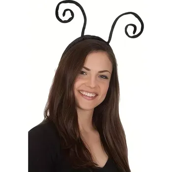 Karnevalový kostým Čelenka brouček - tykadla Černá