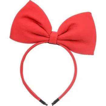 Čelenka s mašlí červená