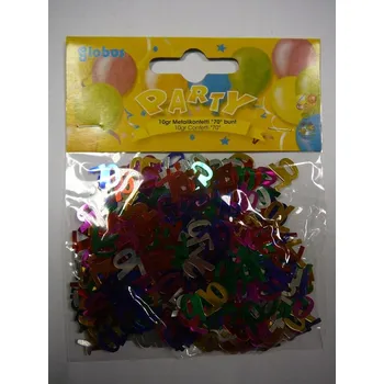 Žertovný předmět Konfety 70. narozeniny