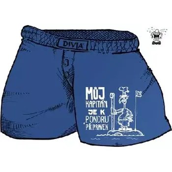 Žertovný předmět Trenýrky - Můj kapitán je k ponoru Velikost: XXL