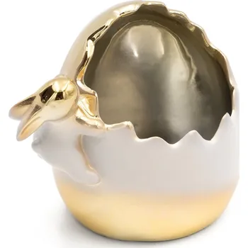 Váza VELIKONOČNÍ SOŠKA EASTER3 SADA 2 KS 12X11 CM VÍCEBAREVNÁ