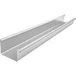 KJG Okapový žlab hranatý bílo hliníkový 500 mm, 4 m