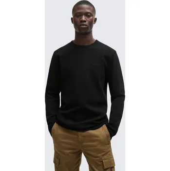 Pánské tričko BOSS Orange Tempesto 50520725 černé Velikost: XL