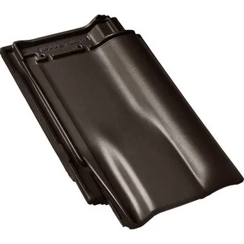 Střešní krytina Bramac - Rubín 13 - větrací, tmavohnědá glazura