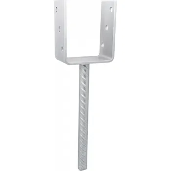 Hmoždinka Rapi-Tec kotevní patka U2 81x60x5,0mm - pr.20/200-250mm, úzká, galv.zn.