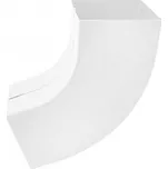 KJG Koleno svodové hranaté šedo bílé 120x120 mm, 72°