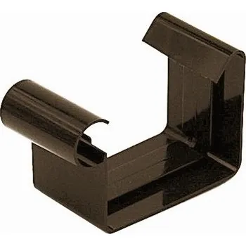 okap Marley - Spojovací miska žlabu hranatá šedá 70 mm