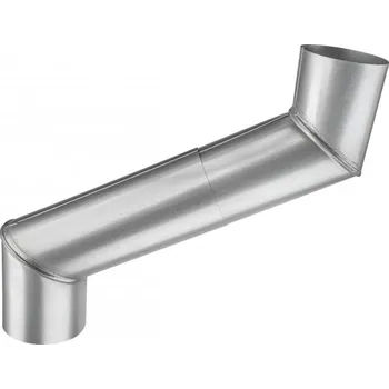 okap KJG Svodové horní S koleno 80 mm (pájené), pozink