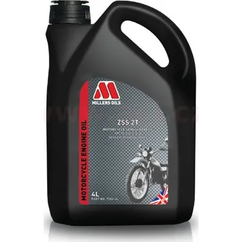 MILLERS OILS ZSS 2T, polosyntetický olej pro 2T motory SAE 20, 4 l 52005