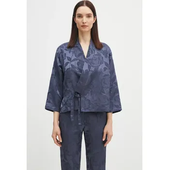 Dámské sako Sako s příměsí lnu Kenzo, 34, modrá, 95X