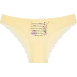 Dámské kalhotky Denisa - žlutá - L