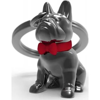 Přívěsek Na Klíče černý buldoček - Metalmorphose