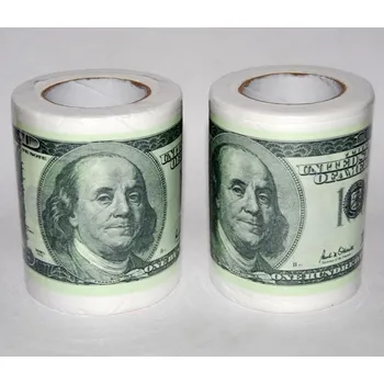 Žertovný předmět Divja.cz Toaletní papír Dolary