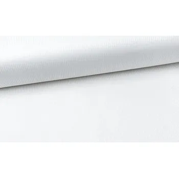 Mirtex Látka SATEEN 150/100 Bílá 2mm hotelový pruh šíře 285cm Velkoobchod Ceník: VELKOOBCHOD: po celých rolích, bez odvíjení