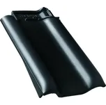 Bramac - Rubín 13 - okrajová L, černá glazura