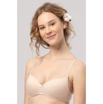Podprsenka TEENAGERSKÁ PODPRSENKA TBM 120 BÉŽOVÁ Béžová 75AA