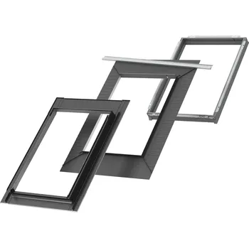 Střešní lemovaní Velux lemování EDS 2000 pro MK04 balené s BDX, plochá krytina