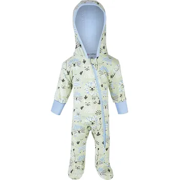 Dětský overall Little Angel Overal podšitý DR Outlast® - sv.zelená lvi/sv.modrá Velikost oblečení: 62