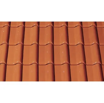 Střešní krytina Creaton - Futura - základní, glazura červená