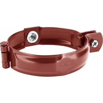okap KJG Objímka svodu ocelově červená 150 mm, se závitem M10