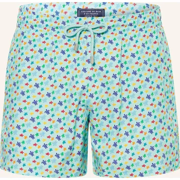 Pánské plavky Vilebrequin Pánské Koupací Šortky Moorise, tyrkysová, 52/L