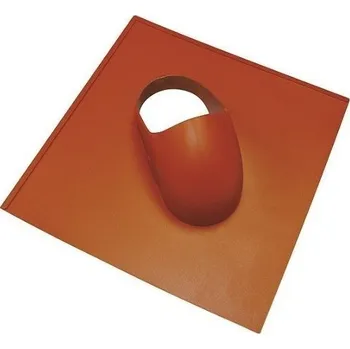 Střecha HPI - odvětr. taška plastová Cembrit šablona 400x400mm,šindel na koso - hnědá