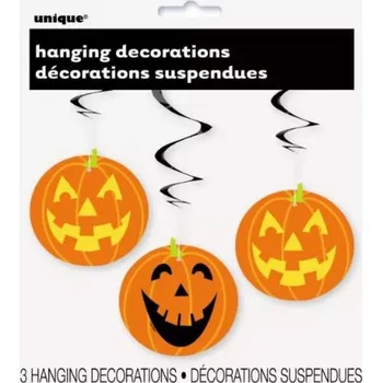 Karnevalový doplněk R-Kontakt.cz Girlanda dýně 3ks