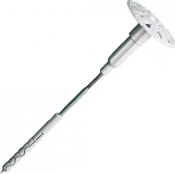 Hmoždinka IsoFux ROCKET - talířová teleskopická šroubovací hmoždinka - 8x175 mm - Bal: 100 ks