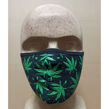 Karnevalová maska ptakoviny.cz Rouška látková Tráva