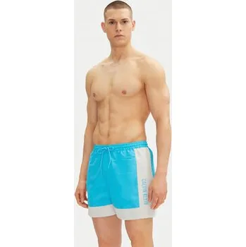 Pánské plavky Calvin Klein Swimwear Plavecké šortky KM0KM01095 Modrá Regular Fit M
