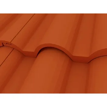 Střešní krytina Terran DANUBIA - taška větrací NOVÁ - cihlově červená