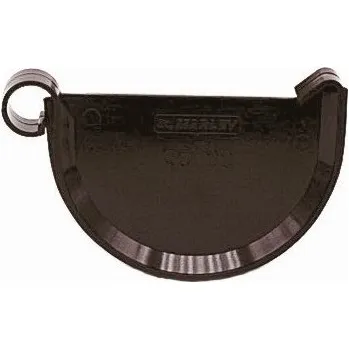 okap Marley - Čelo žlabové antracit 125 mm