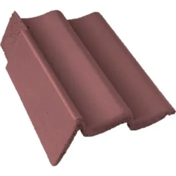 Střešní krytina Bramac - Moravská PROTECTOR PLUS, taška okrajová levá - červenohnědá