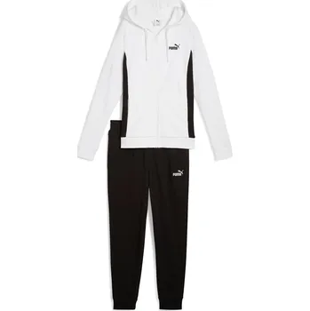Dámská Tepláková souprava PUMA HOODED SWEAT SUIT TR CL 68507702 – Bílá XS