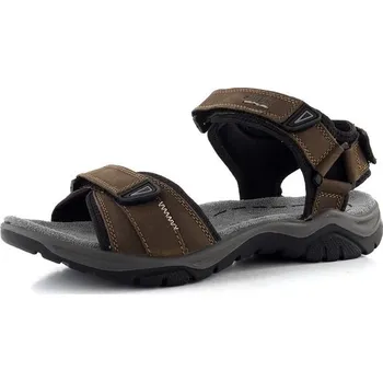 Pánské sandále Josef Seibel sandály se suchými zipy hnědé 57201TE10 - 42 | P693390