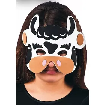 Karnevalová maska Maska zvířátko - kravička