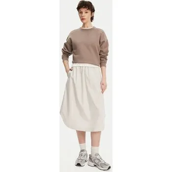 Dámská sukně New Balance Midi sukně WK51551 Šedá Regular Fit XL