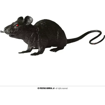 Karnevalový doplněk Krysa 18 cm