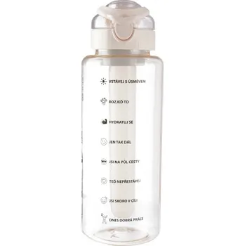 Láhev Orion Láhev tritan uzávěr Loop A 1 l, béžová