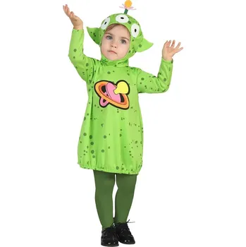 Karnevalový kostým Th3 Party Kostým pro děti Vetřelec Zelená Velikost: 0-6 měsíců