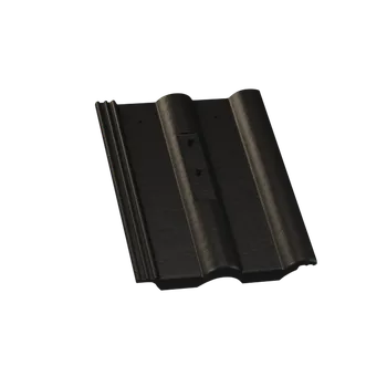 Střecha KM Beta ELEGANT - taška kolektorová - černá