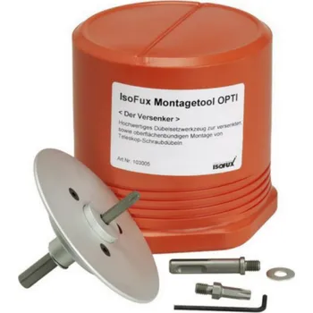Hmoždinka IsoFux Rocket - Montážní tool OPTI - Dorazová podložka OPTI