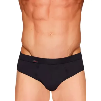 Slipy Pánské jednobarevné slipy Amante vzor 01 Fabio Barva/Velikost: černá / S/M