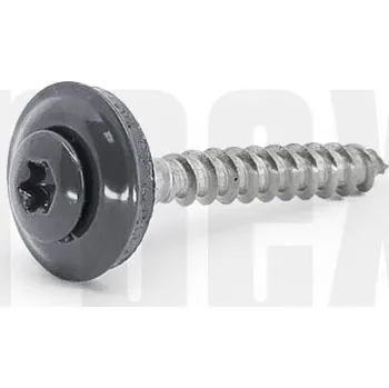 Vrut Šroub klempířský pozink. 4,8x35mm, grafitově šedá RAL7024