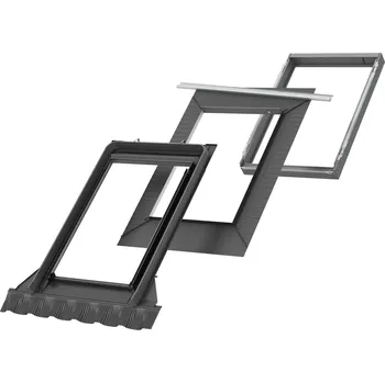 Střešní lemovaní Velux lemování zapuštěné EDJ 2000 pro PK06 balené s BDX, profilovaná krytina