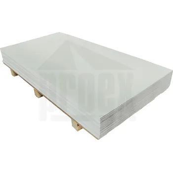 Plech Poplastovaná tabule Texsa pískově šedá RAL9002 - 1000x2000 mm