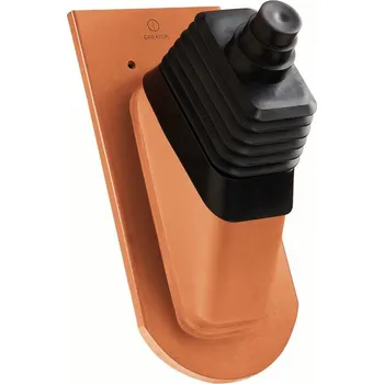 Creaton - Bobrovka Klassik - anténní pr.taška pr.60mm s mažetou a průchodkou, režná