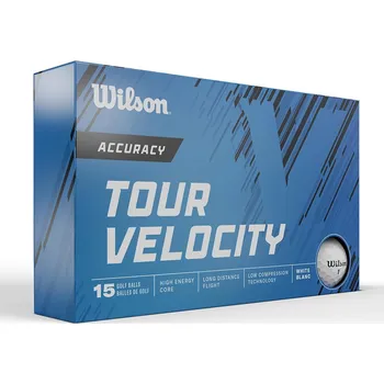 Golfový míček Wilson Tour Velocity Accuracy golfové míčky, 15ks