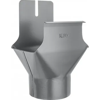 okap KJG Kotlík žlabový hranatý prachově šedý 330/100 mm