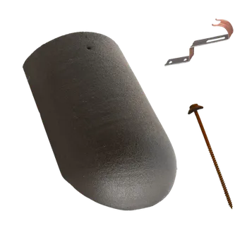 Střecha Terran ZENIT EVO - hřebenáč koncový - carbon